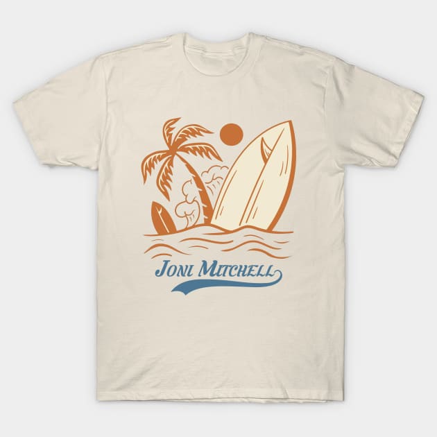 Vintage summer joni mitchell T-Shirt by NeniTompel